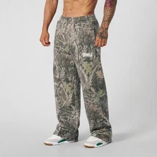 Unisex YoungLA 2133_Tree Camo Baggy Sweats Jogging Pant Sweatpants Joggers S-2XL