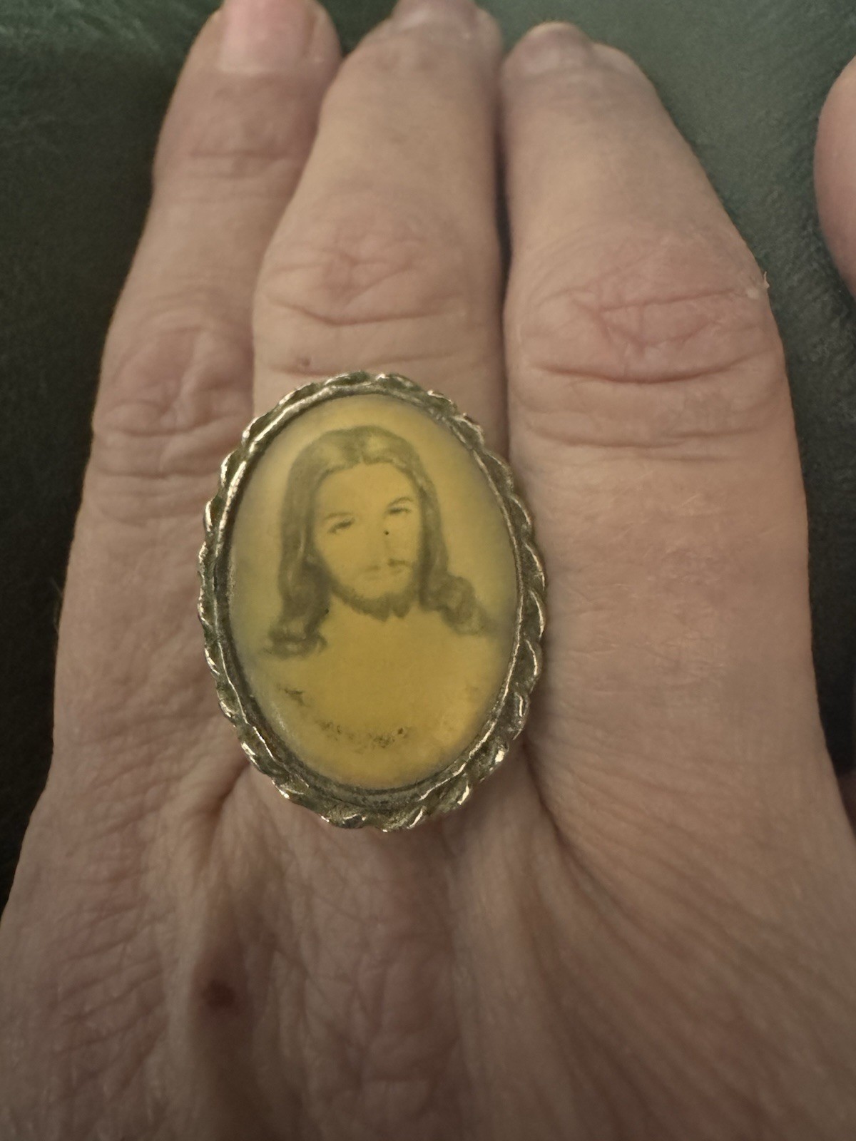 Jesus Adjustable Ring - image 1