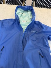 Vineyard Vines Women  s Blue Stowe  Go Fleece Lined Hooded Jacket Medium NWOT