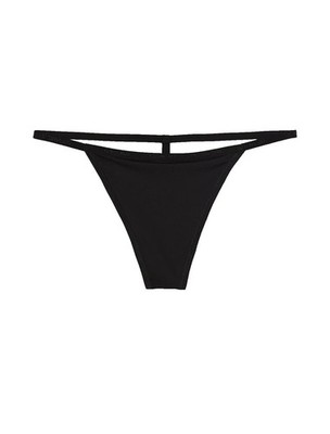 NwT Calvin Klein Women (X-LARGE) IDEAL STRETCH MICRO STRING THONG QD5115-001