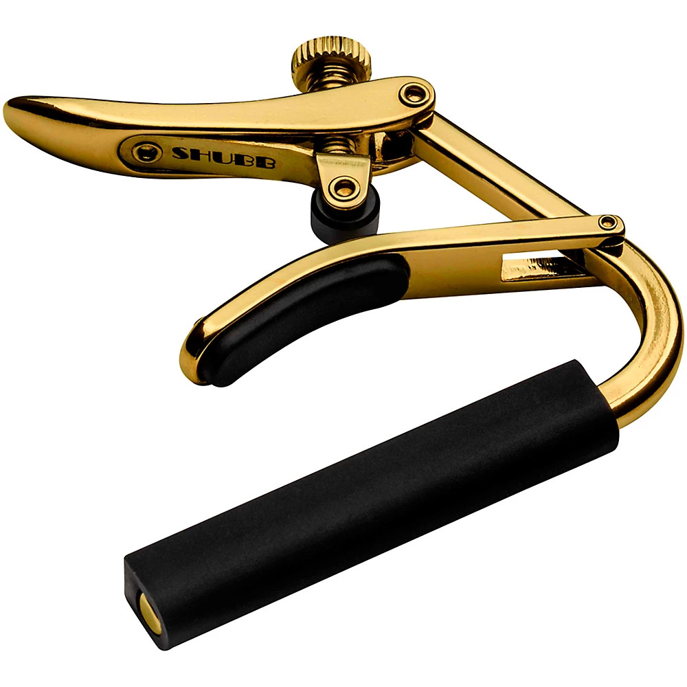 Shubb Capo Royale Series C2G Capo For Nylon String Guitar Gold Finish 4490₽