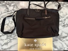 kate spade new york Black nylon Diaper Bag