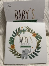 Keepsake Baby Memory Book for Baby Boy or Girl   Timeless - Gender Neutral