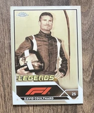 David Coulthard #200 Legends - 2023 Topps Chrome Formula 1 F1 Card - CLEAN NM