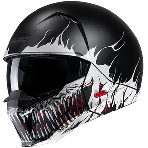 HJC i20 Motorcycle Motorbike Helmet Urban Streefighter Scraw Black