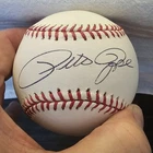 Pete Rose Signed Official MLB Baseball. Big Bold Auto. PSA/DNA. Blue Ink Auto