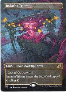 MTG インダサのトライオーム ロシア語foil ショーケース Indatha Triome | eBay
