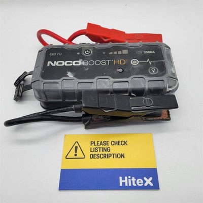 NOCO Boost GB70: 2000A UltraSafe Jump Starter   12V Micro USB -NOT WORKING-
