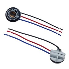 2PCS 1157 LED Bulb Socket Plug, Turn Signal, Brake Light, Backup Light, Tail