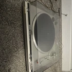 Technics SL-Q200 Quartz Direct Drive Turntable Silver Black 33/45RPM RCA