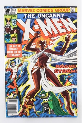 Uncanny X-Men #147 Raw 8.0 VF Doctor Doom Storm Bronze Age Marvel 1981