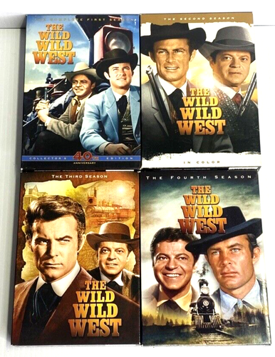 The Wild Wild West: The Complete Series Seasons 1-4 Robert Conrad