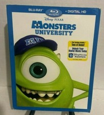 Monster's University [ Blu-Ray + Digital HD ] New. Region A ,Widescreen, Family.