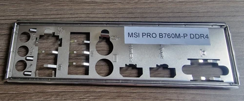 MSI PRO B760M-P DDR4 Motherboard IO SHEILD Backplate Cover bracket
