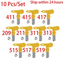 10 pcs nozzle Paint Sprayer Tool 2-6 series For Airless Spray Gun Tip Nozzle