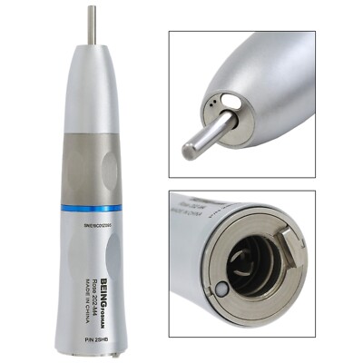 BEING Dental Fiber Optic LED Straight Handpiece Slow Low Speed Inner Water KAVO