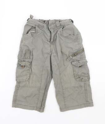 Kürbis Patch Jungen grüne Baumwolle Cargohose Größe 12-18 Monate