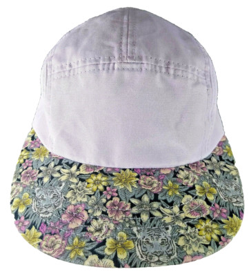 Women's Tiger Lily Graphic Hat Cap (Rare Sample Design) Lightweight Cotton 