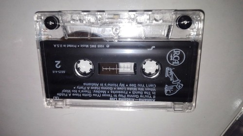 Alabama “Live” Cassette Tape Country Rock Western Music - Picture 4 of 5