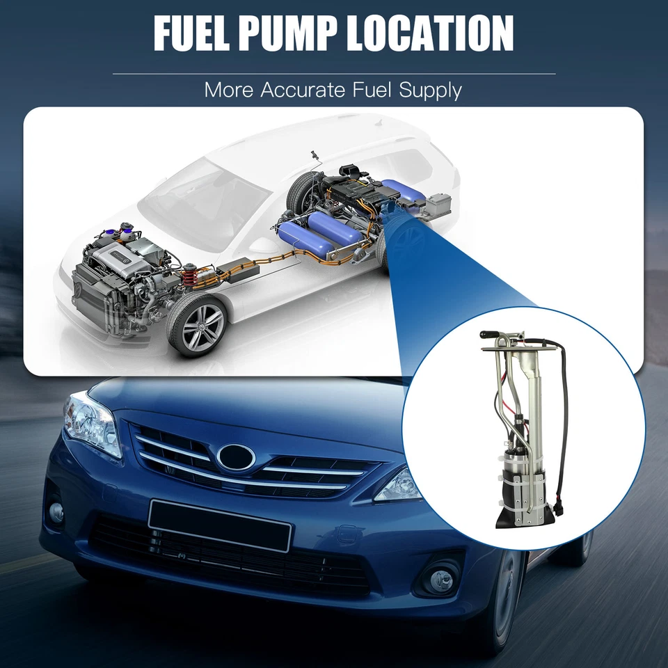 Fuel Pump Module Assembly For Isuzu Pickup 2.3L Trooper 3.2L Amigo Rodeo 2.6L - Image 3 of 4