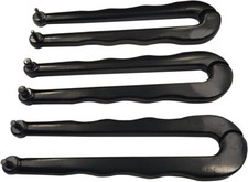 Llave universal de 3 piezas de 3 mm, 4 mm, 5 mm Llave inglesa ajustable de acero Alicates
