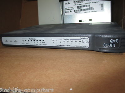 3com 3C16478 Baseline Switch 2816 16X PORT10/100/1000 Mbps Network