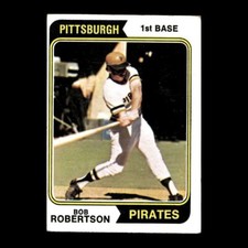 Bob Robertson 1974 Topps Pittsburgh Pirates #540 Nice!