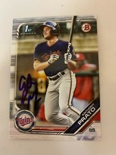 Anthony Prato Signed Card 2020 Minnesota Twins Got In Person Signed