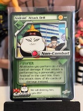 Dragon Ball Z CCG Android Attack Drill 42 Androids Saga Unlimited Uncommon! image