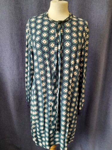 Etuikleid, Retro Blumenmuster, M&S Collection, Gr. 16, kaum getragen