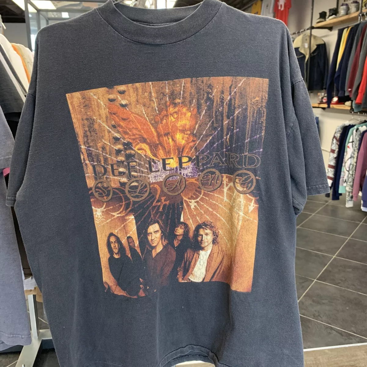 1996's ヴィンテージ DEF LEPPARD バンドT | fabamed.com.br