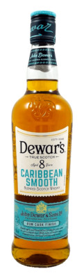 (28,85 /l) Dewar´s 8 Years Caribbean Smooth Blended Scotch Whisky 40% 0,7l Flasc