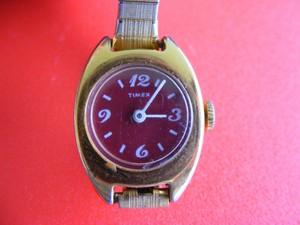 red timex watch