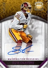 2016 Crown Royale Rookie Autographs Pink #27 Su'a Cravens Auto /250 - NM-MT