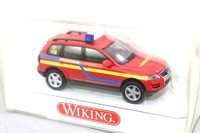 Wiking Modellauto Vw Touareg Feuerwehr Rot 601 11 33 Neu Nos Ovp H0 1:87