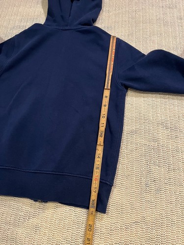 Polo Ralph Lauren Sweatshirt BOYS S (8) Blue Full Zip Embroidered Pony Hoodie - Picture 8 of 9