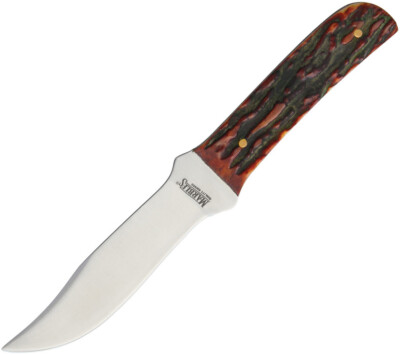 New Marbles Outers Knife MR403 7.5'' overall. 4'' satin finish stainless clip poin