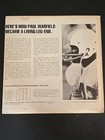 Paul Warfield Miami Dolphins Autograph Photo and Album (JSA) — photo 3