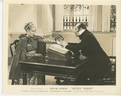 Vintage 8x10 Photo Becky Sharp 1935 Miriam Hopkins Frances Dee Cedric Hardwicke