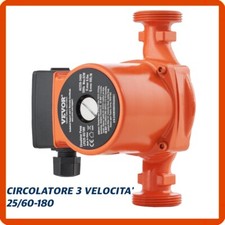 Circolatore per caldaia pompa elettropompa riscaldamento termocamino 25/60/180