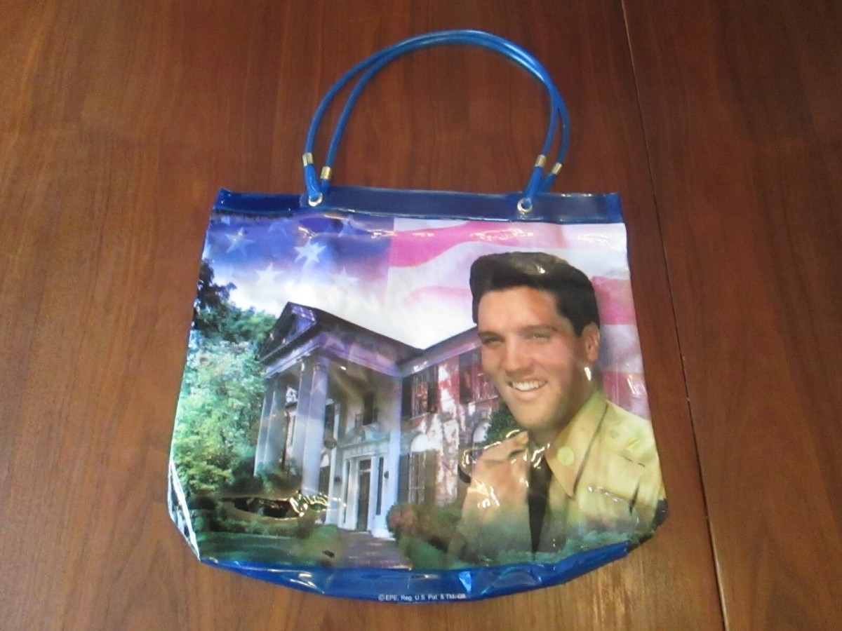 ELVIS PRESLEY GRACELAND Plastic Tote 14