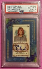 2010 Topps Allen Ginter Kathy Szulewzku Employee Auto Mini AGEA8 **POP 1**