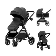 Baby Stroller 2 in 1 Newborn Convertible Stroller Bassinet for Infant New Bor...
