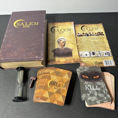 Salem 1692 Witch Hunt Game Facade Games | eBay