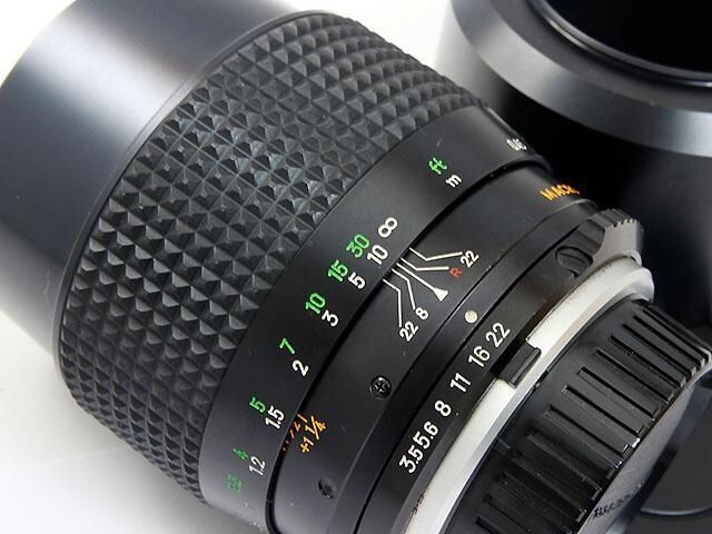 Minolta MC Macro Rokkor-QE 100mm F3.5 Telephoto Prime Lens