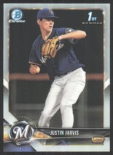 2018 Bowman Draft Chrome Refractor 1st Justin Jarvis MLB #BDC-104
