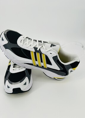 Adidas Originals Men's Response CL Training Shoes White Black Yellow Size 12