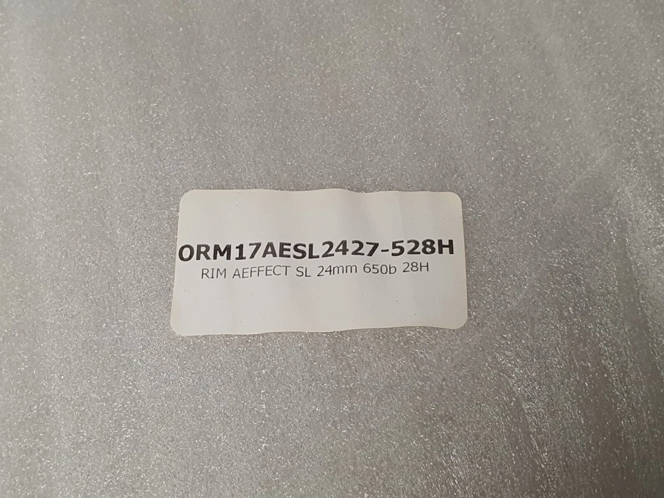 Llanta Race Face Aeffect SL 24mm - 28h 650b - Totalmente Nueva Foto 2 de 4