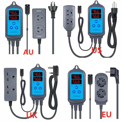 Digital Humidity Controller Fan Ventilator Mushroom Dehumidification Dual Outlet