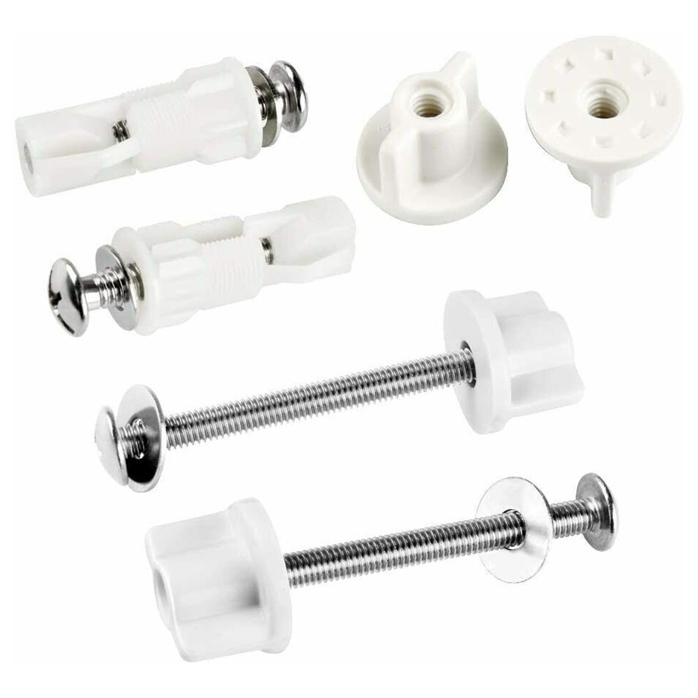 Durable For toilet Seat Replacement Screws Universal Fixing Kit Set of